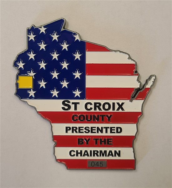 Chairman's Coin Recipients - Republican Party Of St. Croix County